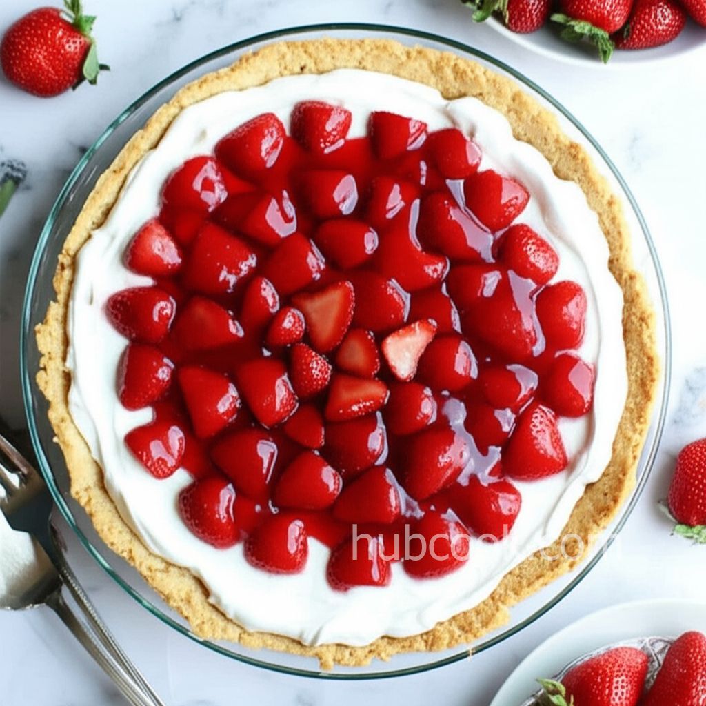 1970's French Strawberry Pie