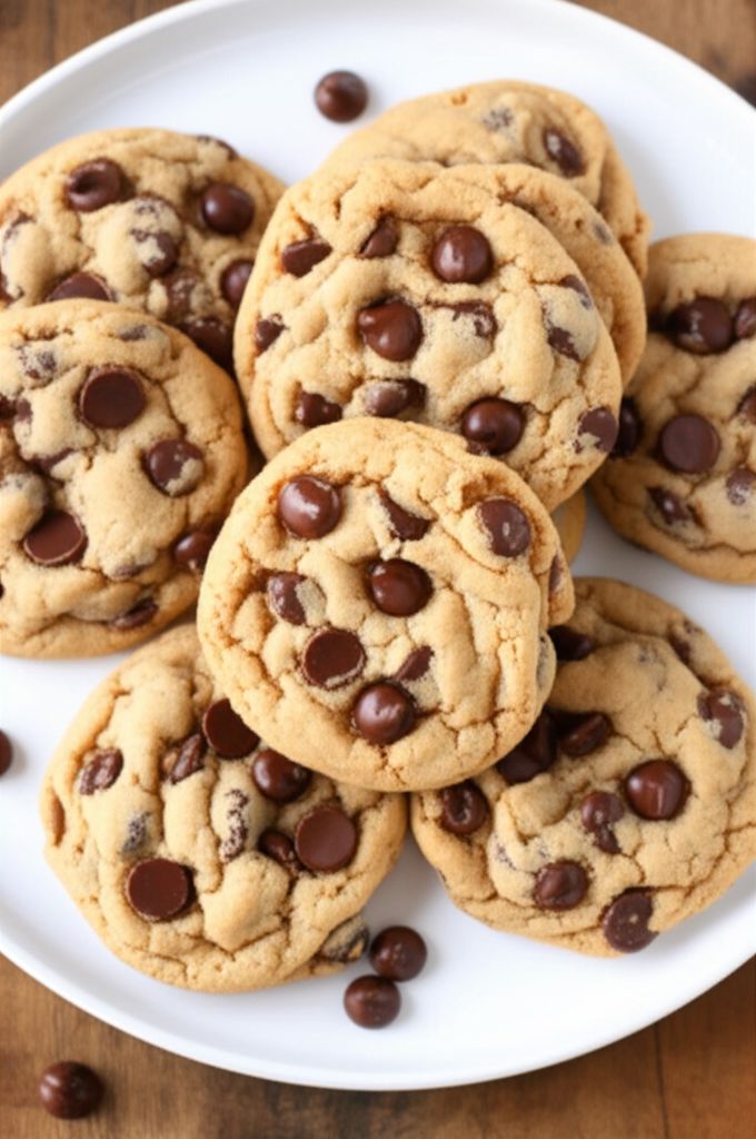 5-Ingredient Easy Chocolate Chip Cookies