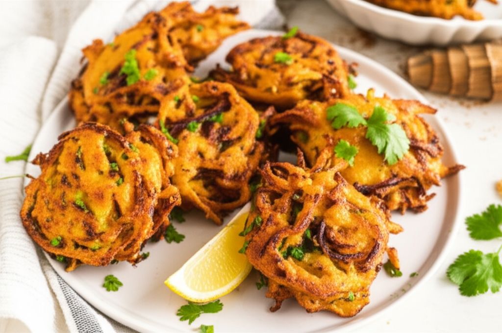 Air Fryer Onion Bhaji