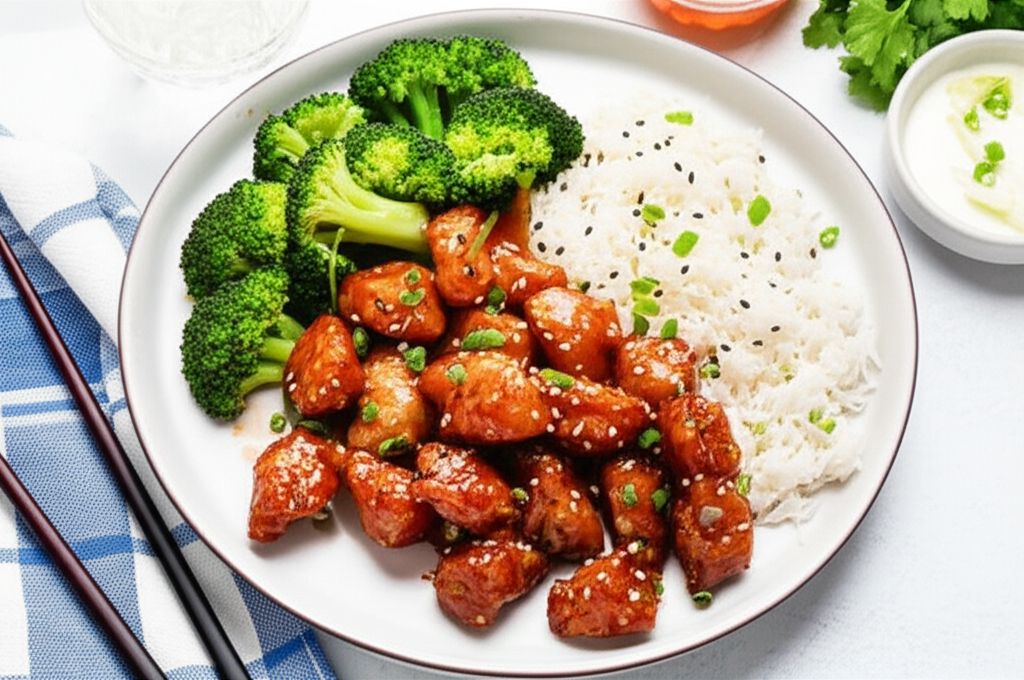Air Fryer Orange Chicken