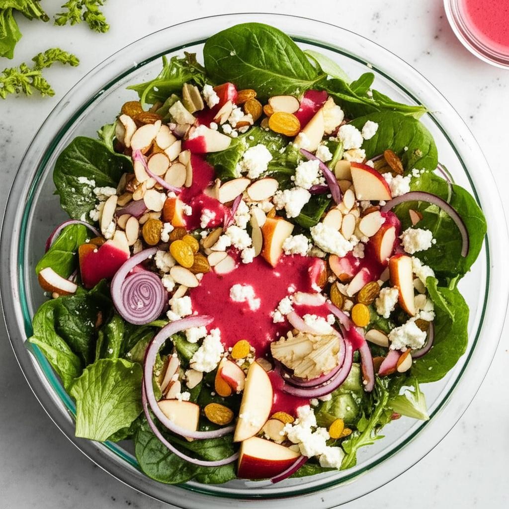 Apple Almond Crunch Salad