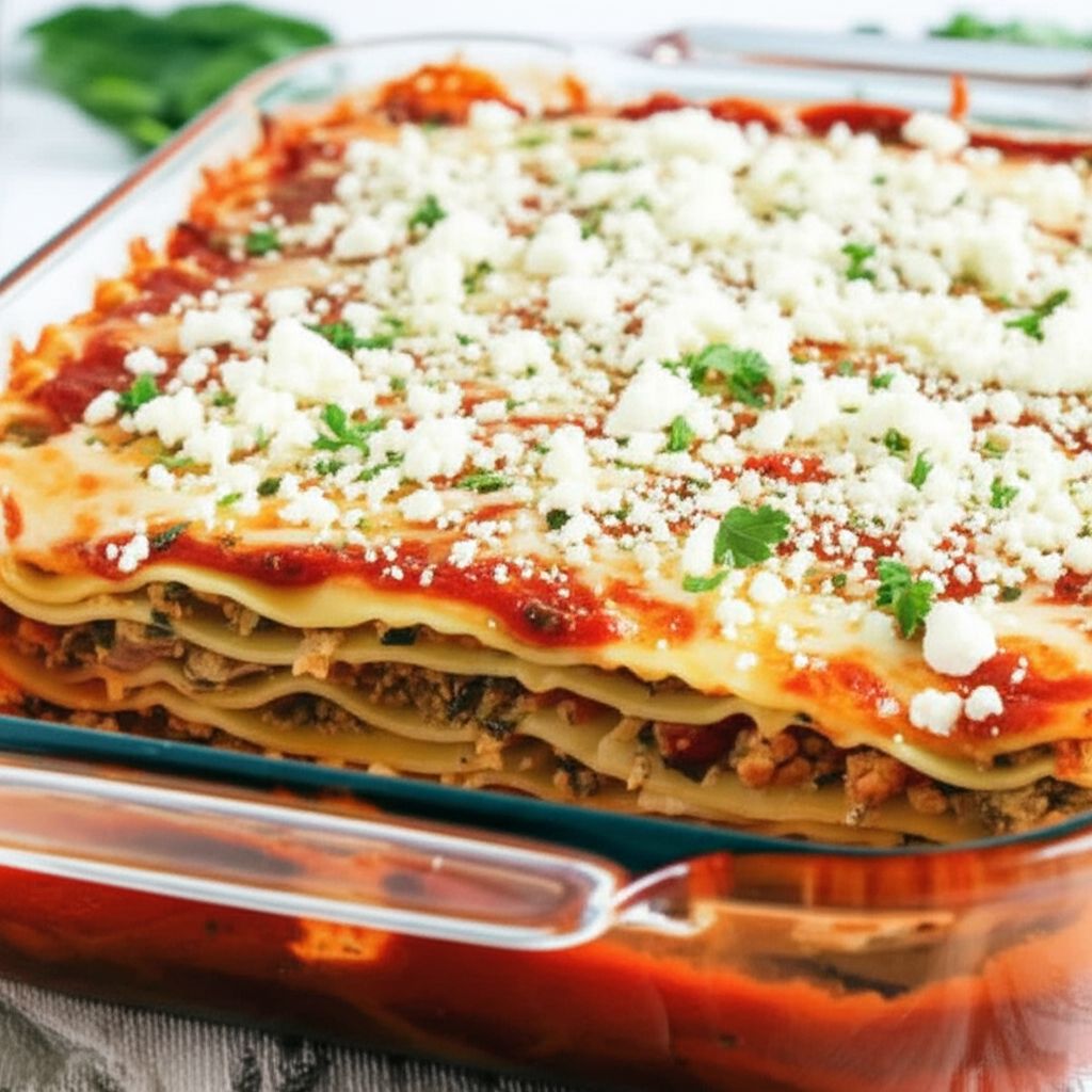 Artichoke Spinach Lasagna