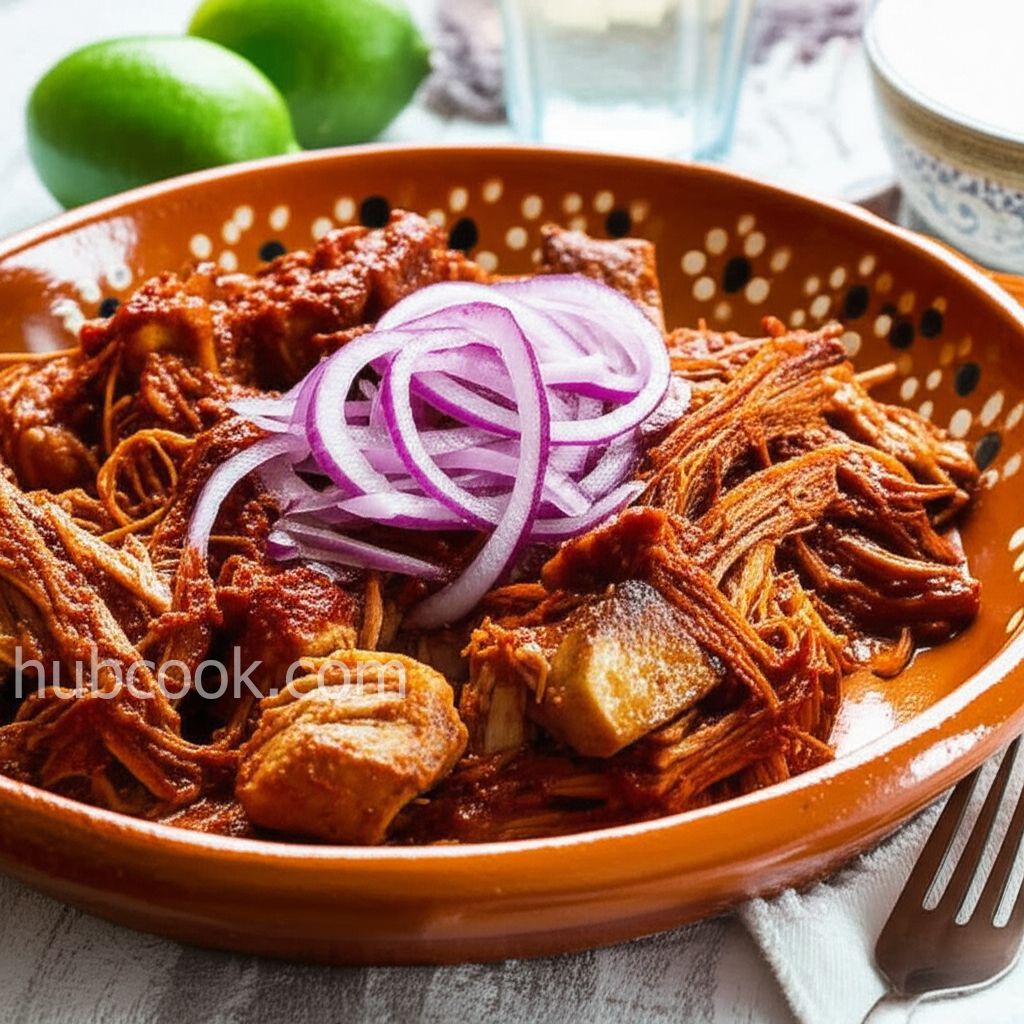 Authentic Cochinita Pibil (Spicy Mexican Pulled Pork)