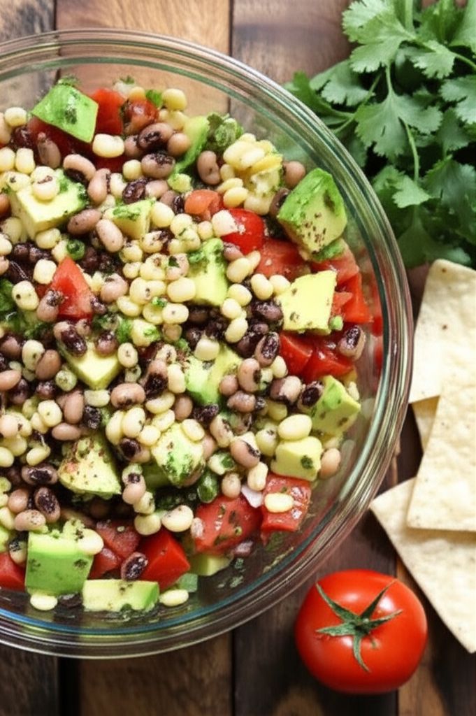 Avocado and Black Eyed Pea Salsa