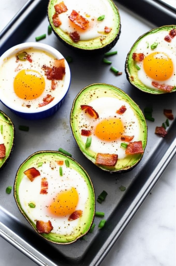 Avocado Baked Eggs