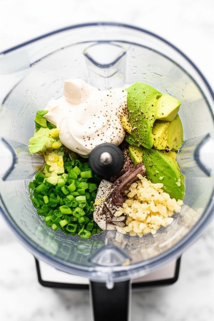 Avocado Green Goddess Dressing