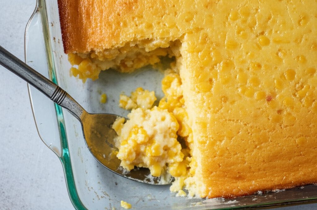 Awesome and Easy Creamy Corn Casserole