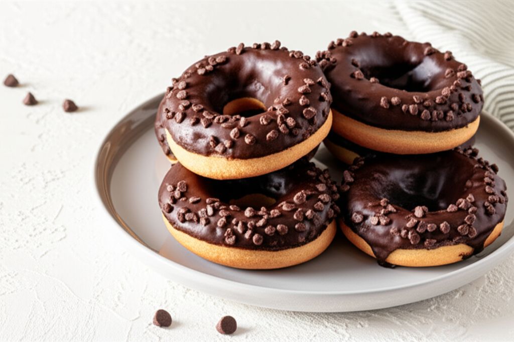 Baked Chocolate Donuts
