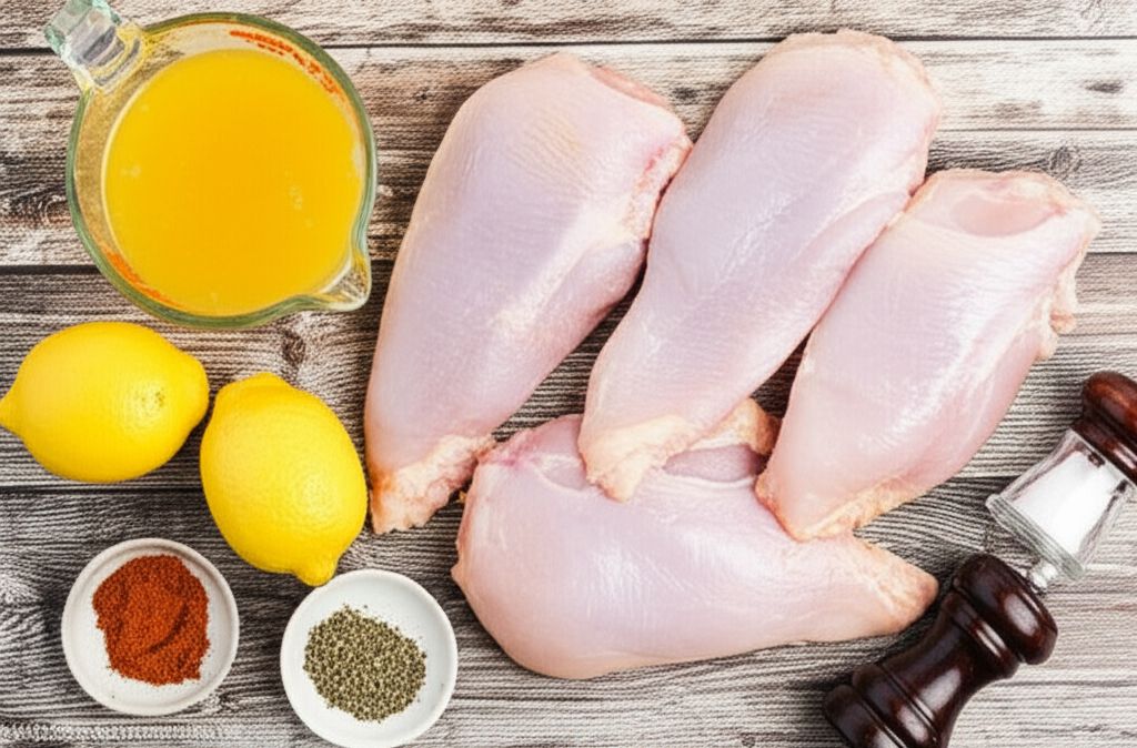 Baked Lemon Chicken Breasts