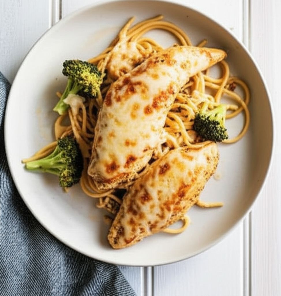 Baked Spaghetti with Chicken