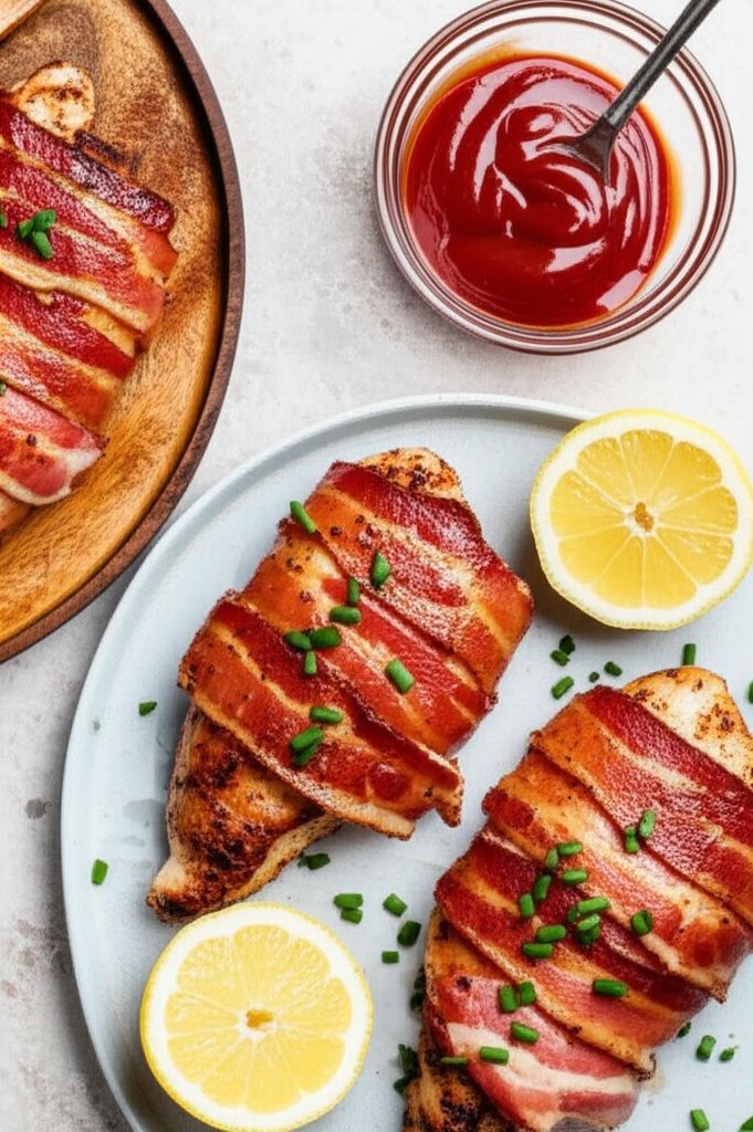 BBQ Bacon-Wrapped Chicken