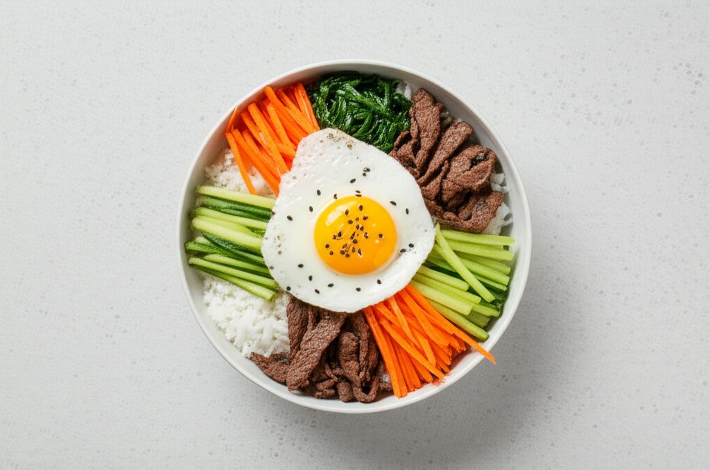 Bibimbap (Korean Rice Bowl)