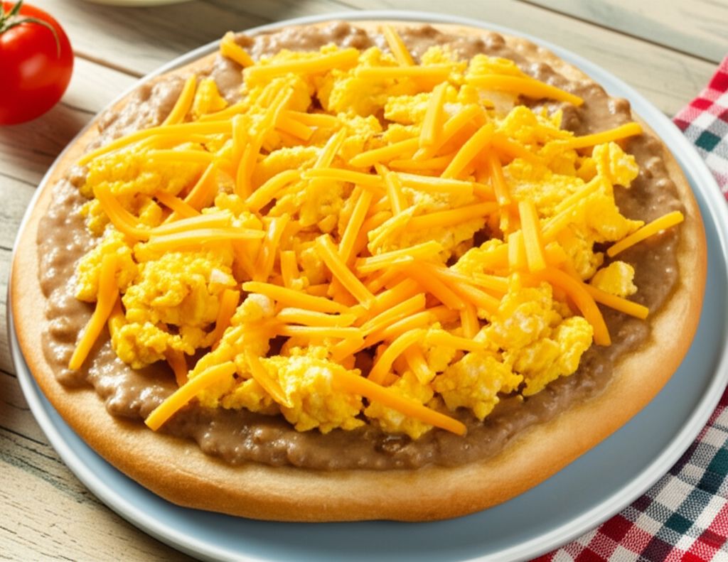Biscuits and Sausage Gravy Breakfast Pizza