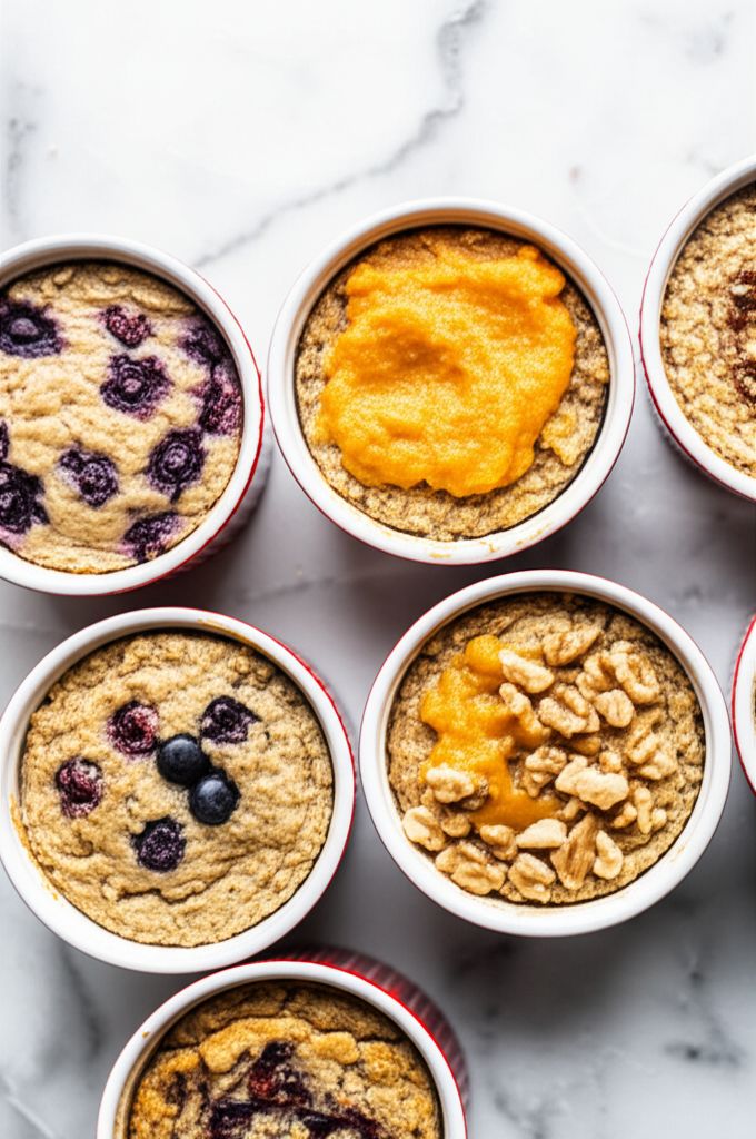 Blended Baked Oats 5 Ways