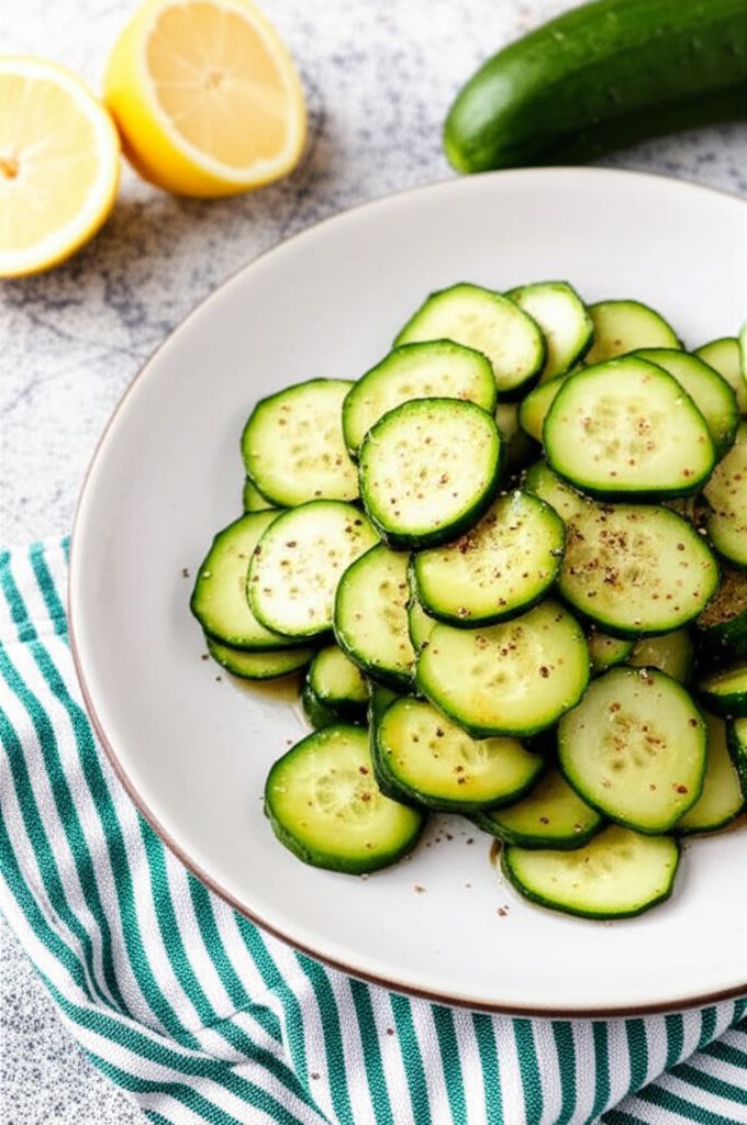 Braised Cucumbers