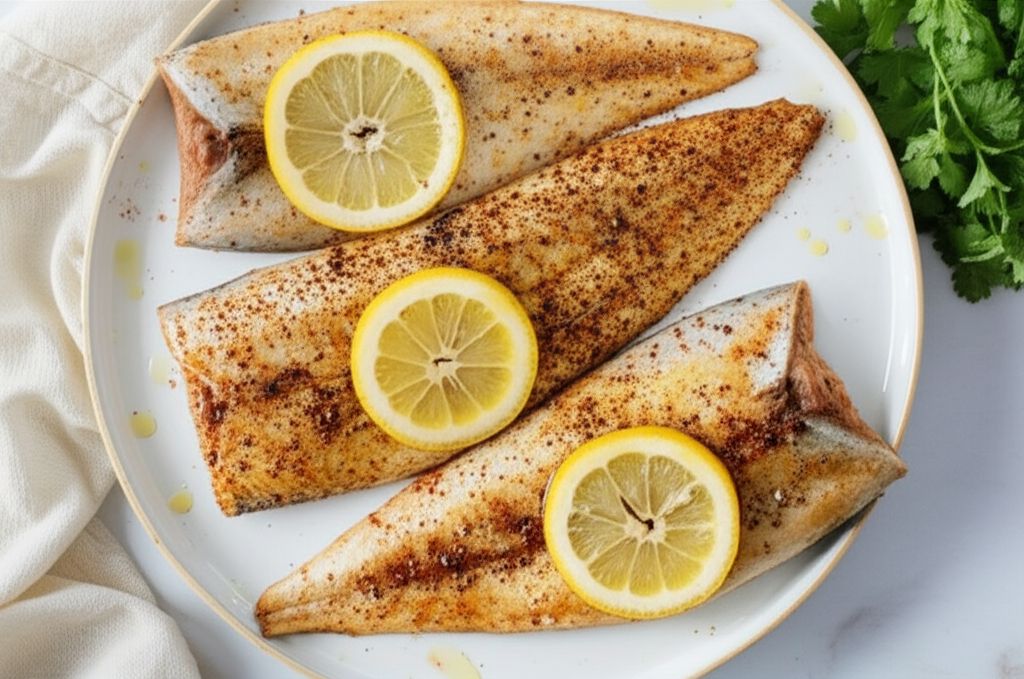 Broiled Spanish Mackerel