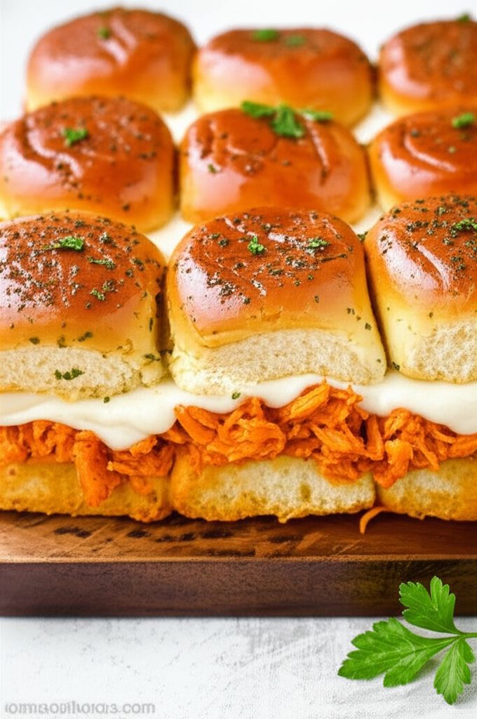 Buffalo Chicken Sliders