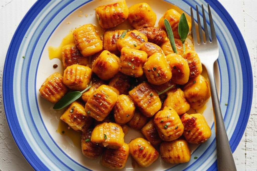 Butternut Mascarpone Gnocchi