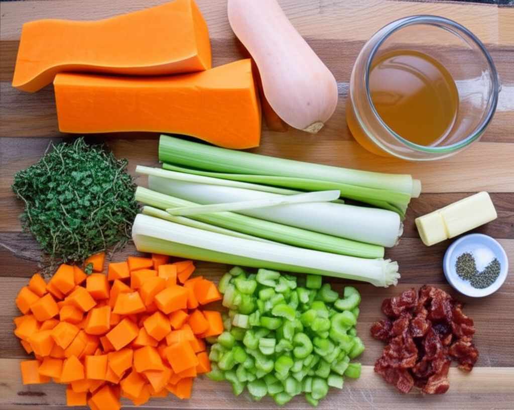 Butternut Squash and Apple Soup