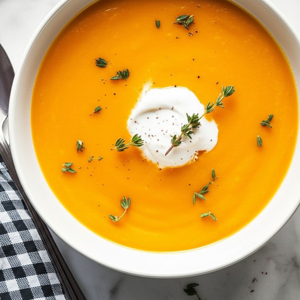 Butternut Squash Soup with a Kick