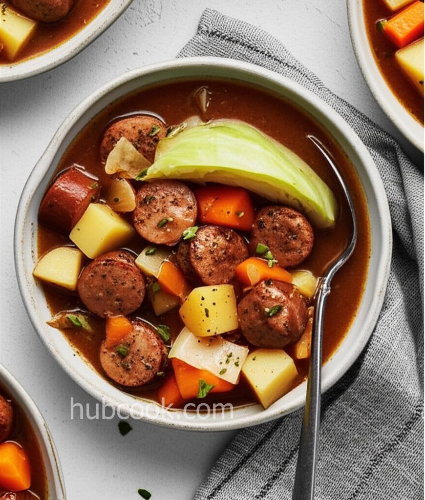 Cabbage-Sausage Stew