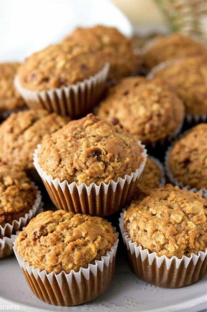 Carrot Oatmeal Muffins Recipe