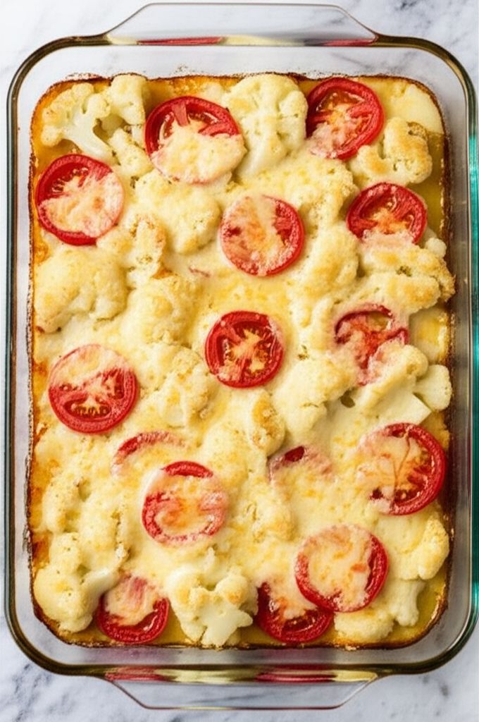 Cheesy Baked Cauliflower II