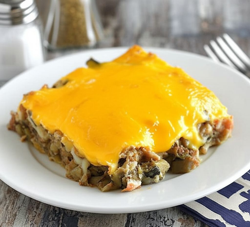 Cheesy Eggplant Casserole