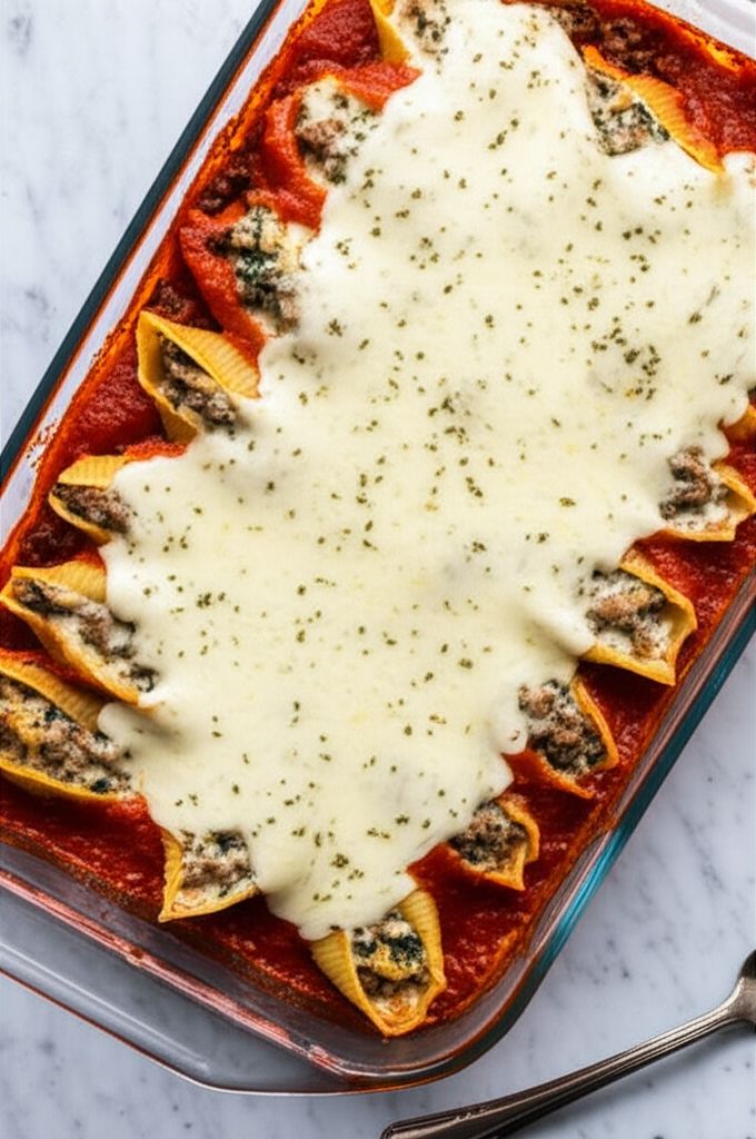 Cheesy Stuffed Shells
