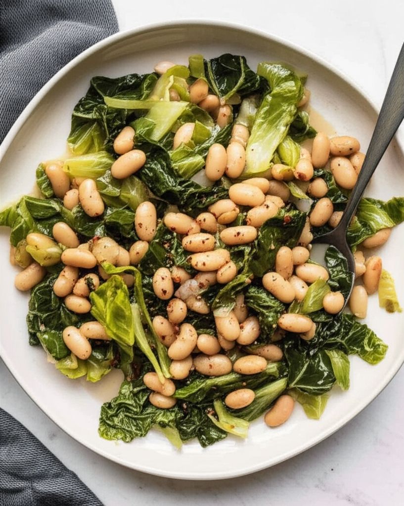 Chef John's Beans and Greens