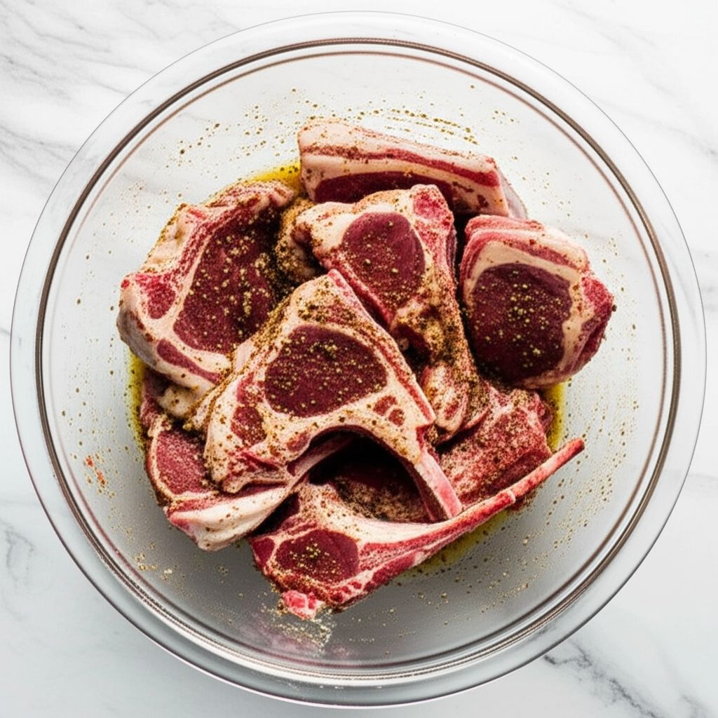 Chef John's Grilled Lamb with Mint Orange Sauce