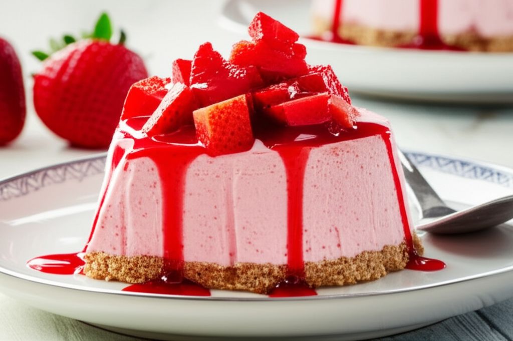 Chef John's Strawberry Semifreddo