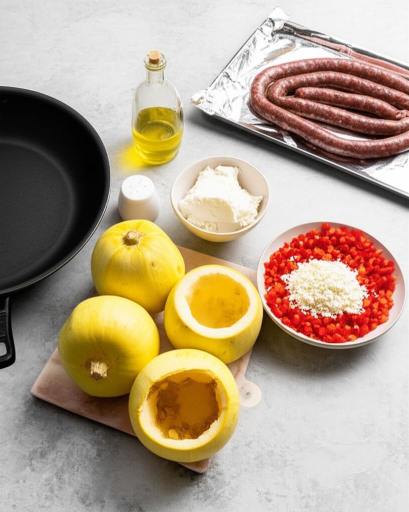 Chef John's Stuffed Summer Squash