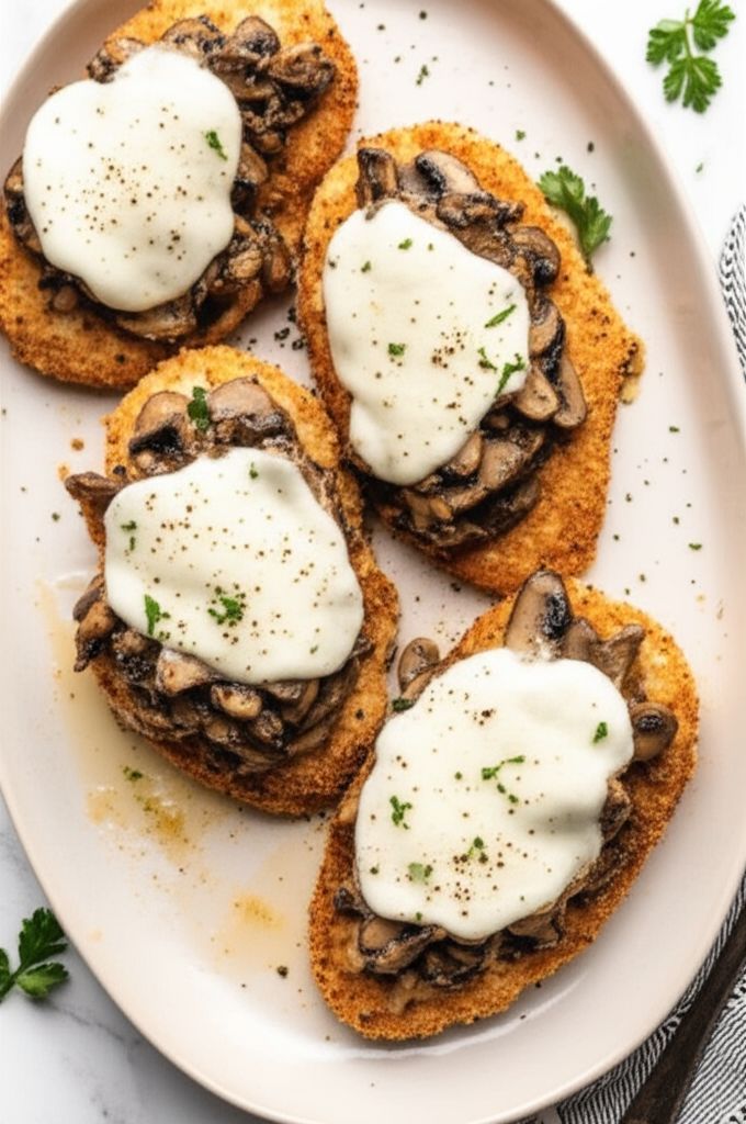 Chicken Breasts with Portobello Mushrooms