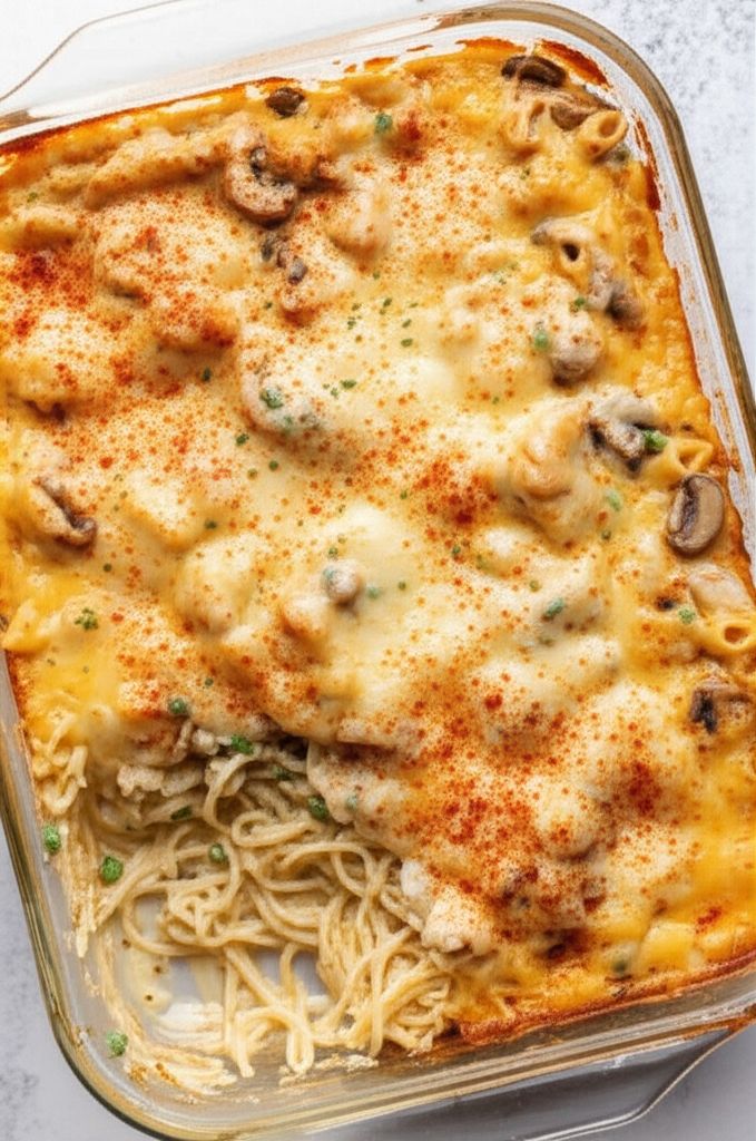 Chicken or Turkey Tetrazzini Deluxe