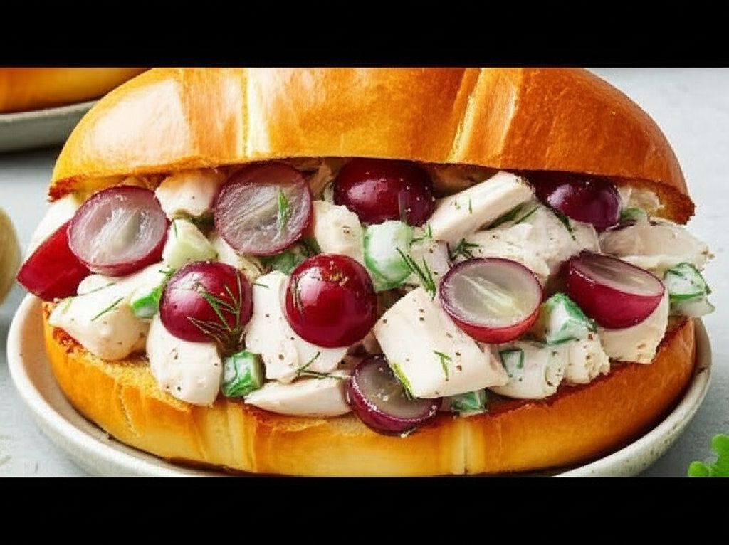 Chicken Salad with Grapes