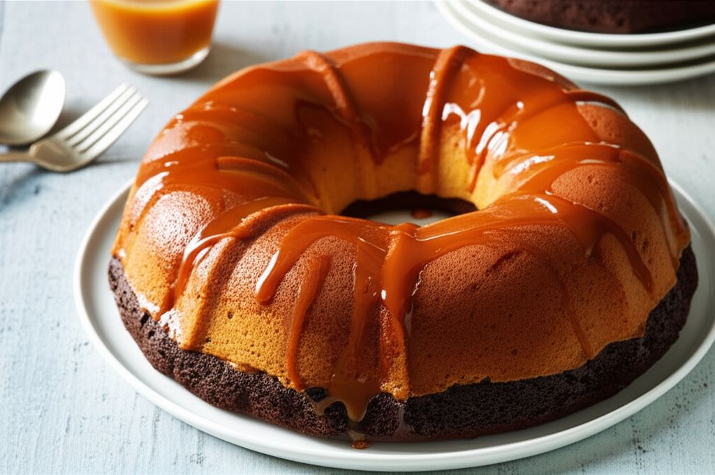 Chocolate Flan Cake