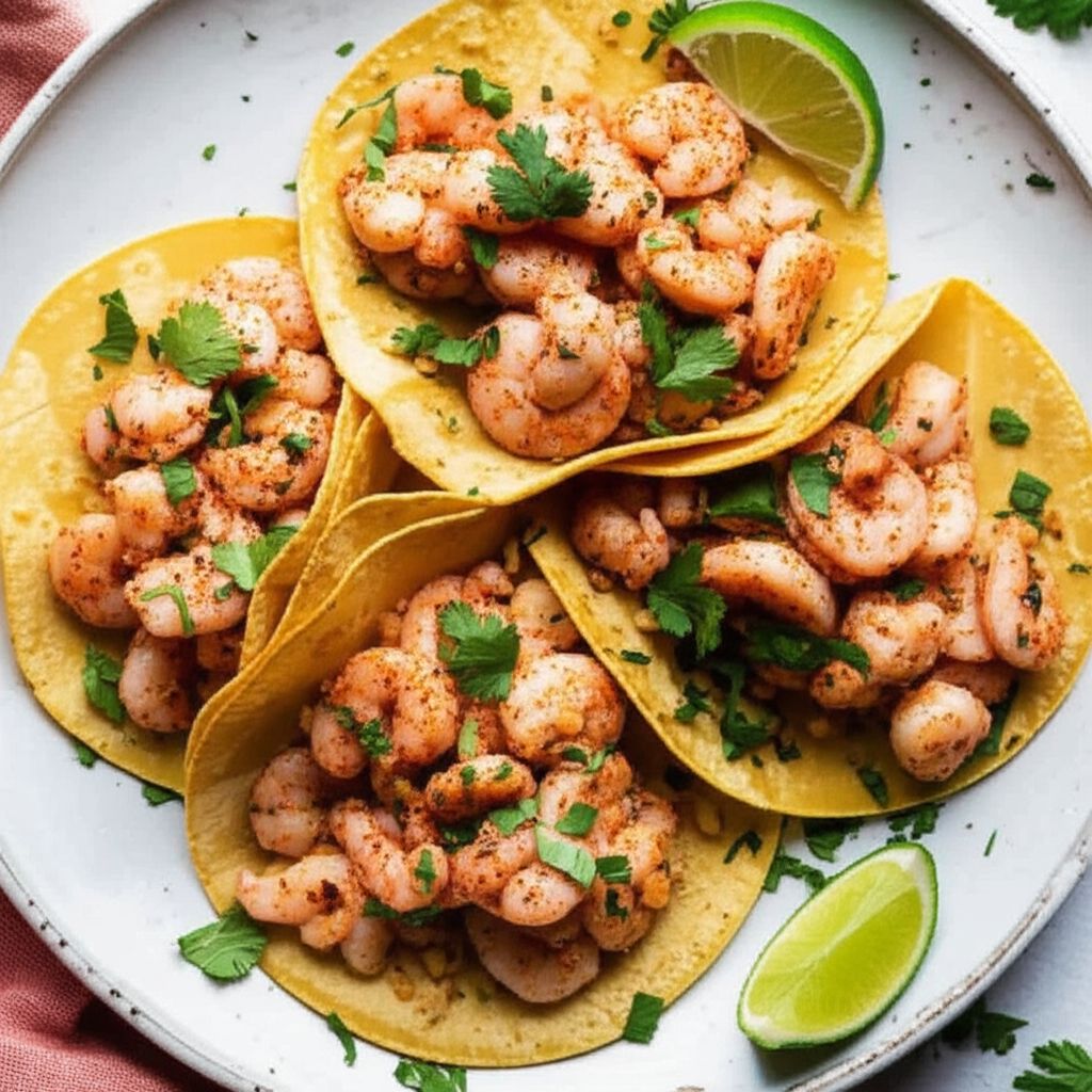 Cilantro Shrimp Tacos