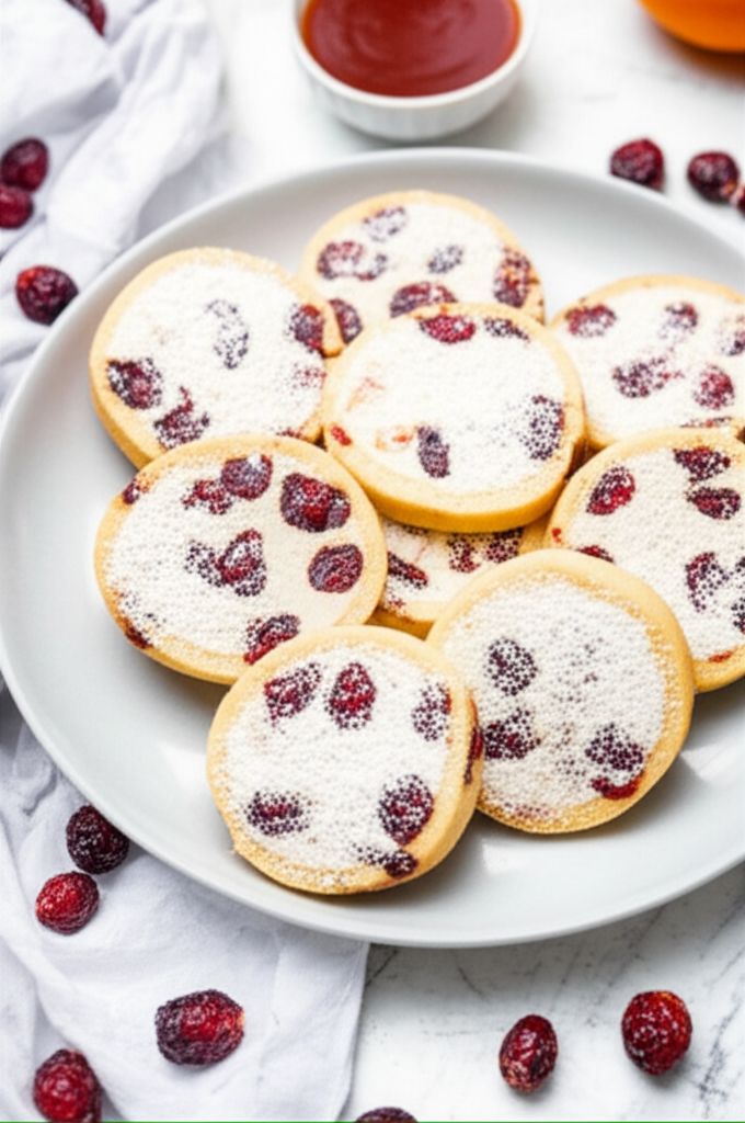 Citrus Shortbread Cookies