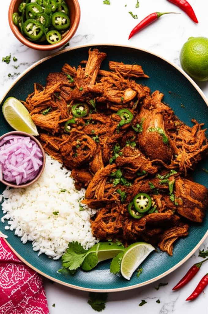 Cochinita Pibil (Mexican Pulled Pork in Annatto Sauce)