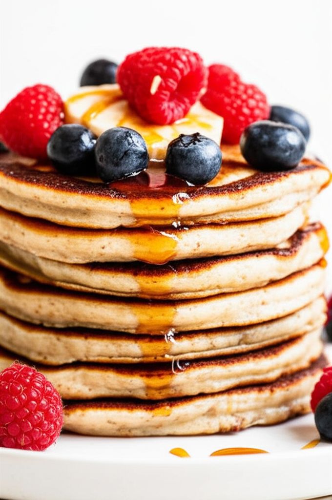 Cottage Cheese Banana Pancakes