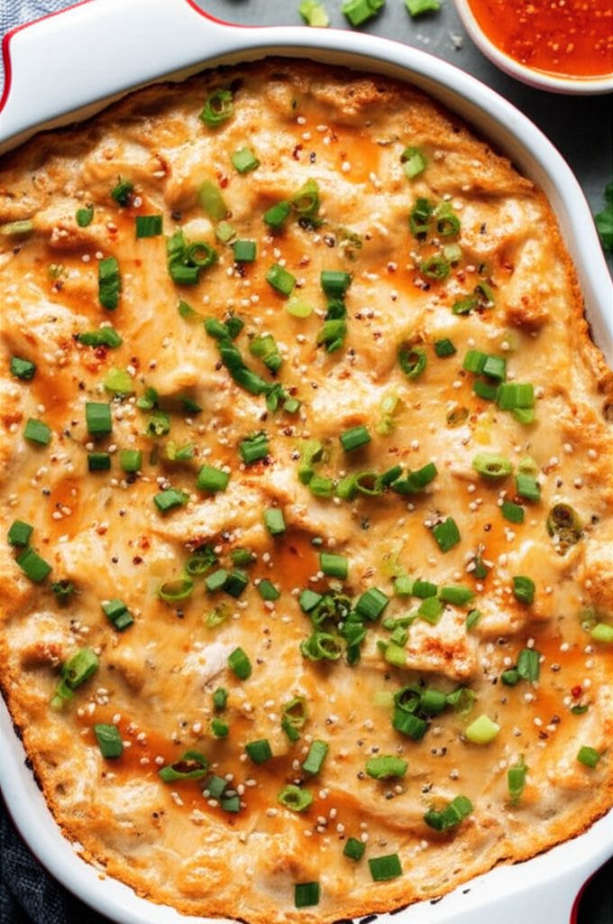 Crab Rangoon Dip with Crispy Wonton Chips