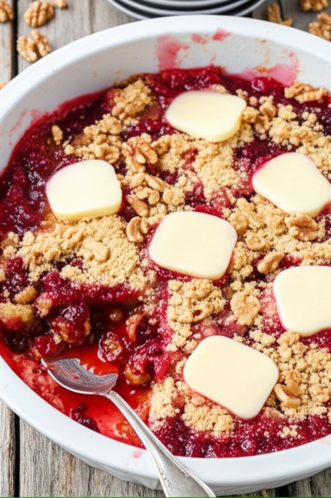 Cranberry-Apple Dump Cake