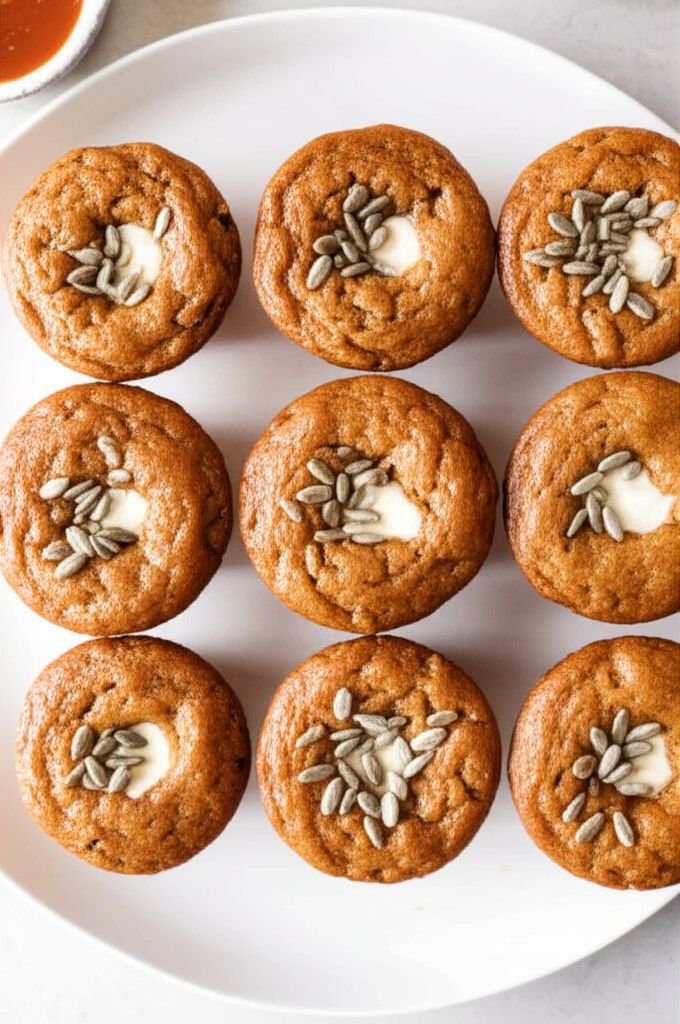Cream Cheese Filled Pumpkin Muffins