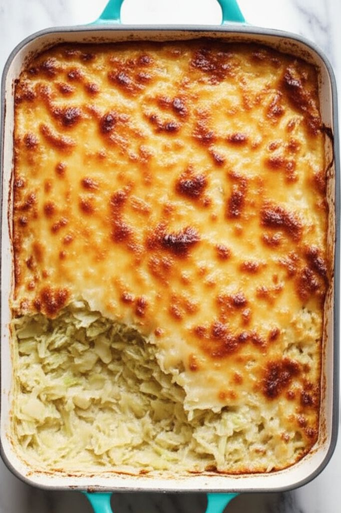Creamy Cabbage with Noodles