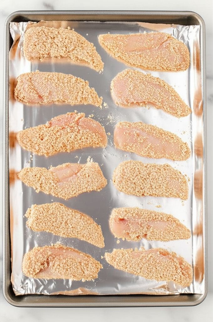 Crispy Baked Chicken Strips