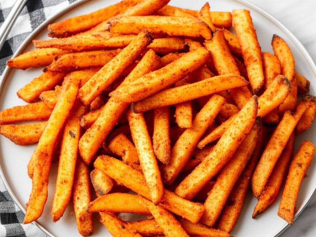 Crispy Coated Cajun Fries