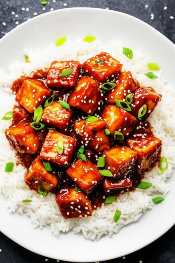 Crispy General Tso's Tofu