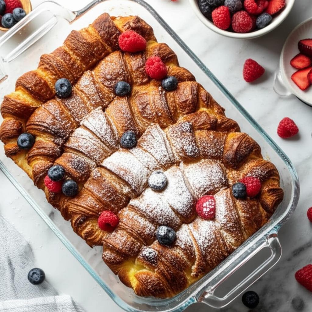 Croissant French Toast Bake