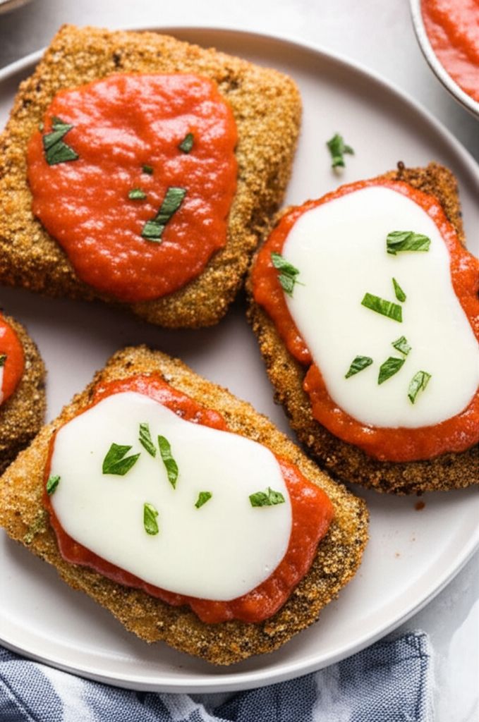 Cube Steaks Parmigiana with Fresh Tomato Sauce